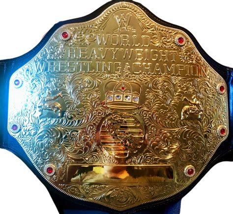 Official WWE Authentic World Heavyweight Championship Commemorative Ti ...