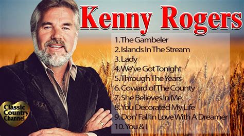 Kenny Rogers Country Music Playlist Album 2018 - YouTube