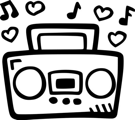 Boombox Computer Icons Clip art - Boom Box png download - 981*874 ...