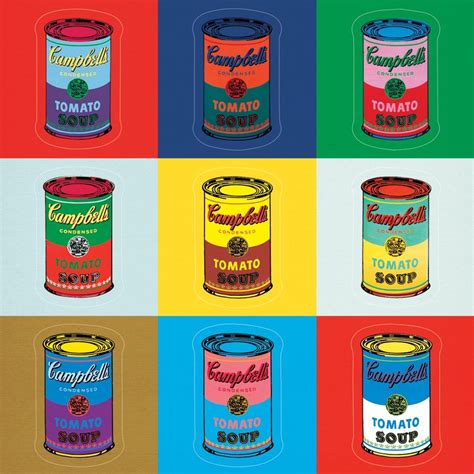 Campbell's Soup Can Sticker Sheet, Andy Warhol | ubicaciondepersonas ...