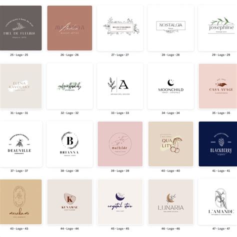 Logo Template Canva, Business Logo Design Custom Template, Logo ...