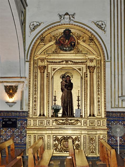 Sevilla Daily Photo: La Iglesia de San Buenaventura (10): el retablo de San Antonio de Padua.