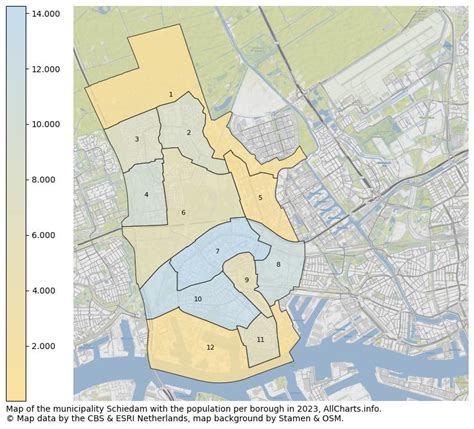 AllCharts.info - Lots of information about the municipality of Schiedam (update 2022!)