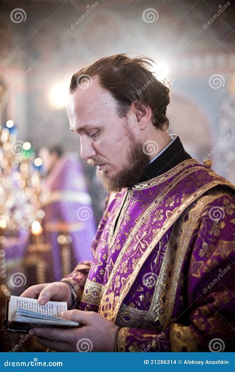 Orthodox Liturgy with Bishop Editorial Stock Image - Image of cloister ...