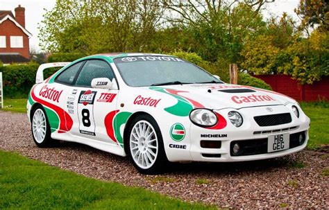 6. 1995 Toyota Celica GT-Four ST205. This is how it looks today, with a Castrol rally livery ...