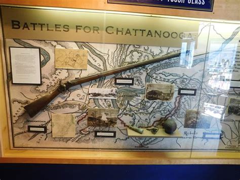 Battles for Chattanooga Electric Map and Museum, Lookout Mountain ...