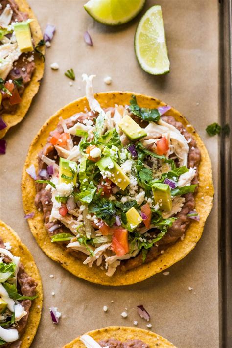 Easy Chicken Tostadas | Recipe Cart