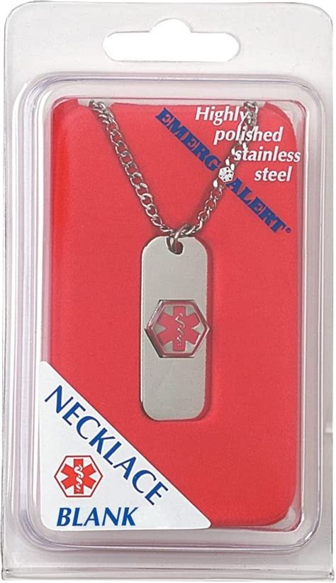 Blank Medical Bracelet, Raised Medical Alert Symbol, Easy to Identify ...