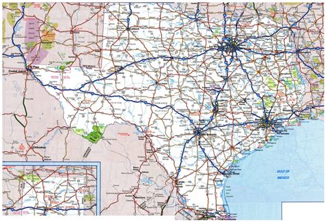 Map Of Texas Highways | Rtlbreakfastclub - Road Map Of Texas Highways ...