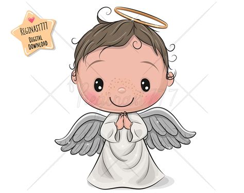 Cute Angel PNG Digital Download Angel Clipart Party | Etsy in 2020 | Angel clipart, Cartoon kids ...