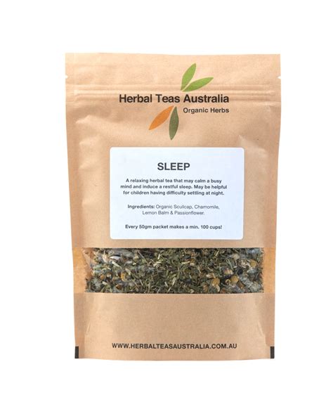 Sleep Herbal Tea That Help You Sleep - Herbal Teas Australia