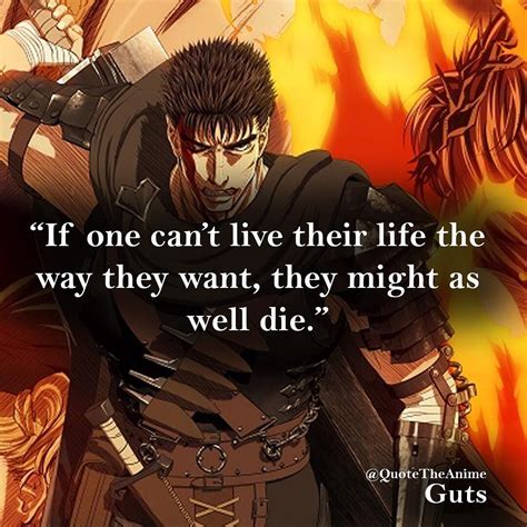 Guts Quotes Berserk - ShortQuotes.cc