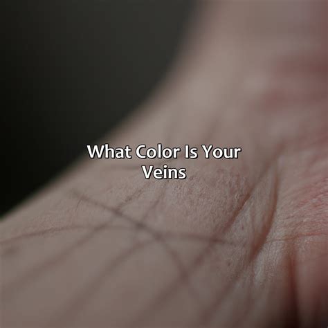 What Color Is Your Veins - colorscombo.com