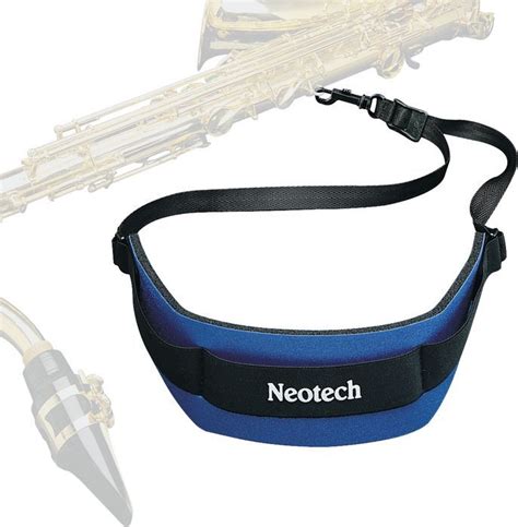 NEOTECH Alto & Tenor Saxophone Neck Strap - Navy NEW | eBay