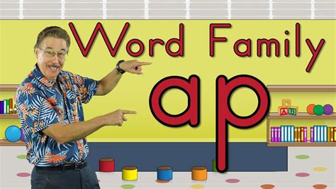 ap family words activities Word Family -ap | Phonics Song for Kids | Jack Hartmann - all music by