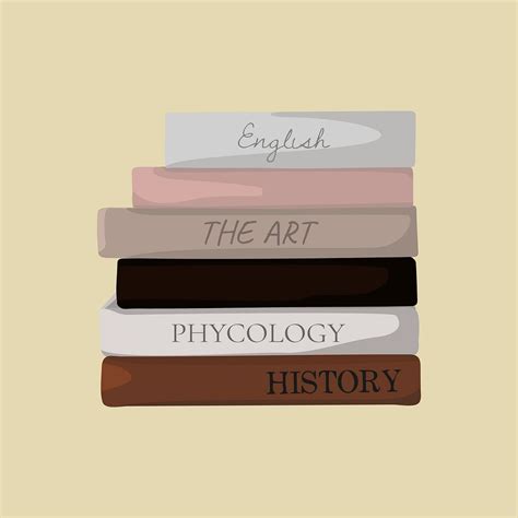 Book stack, aesthetic illustration, design | Free Photo Illustration ...