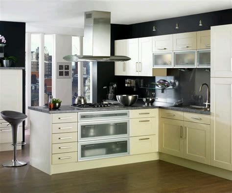 New home designs latest.: Kitchen cabinets designs modern homes.