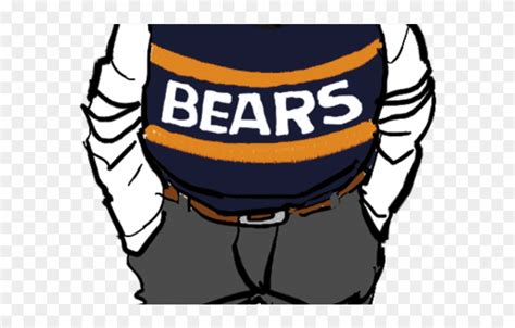 Chicago Bears Clipart - Nfl Bears Cartoon Hd - Png Download (#1489879 ...