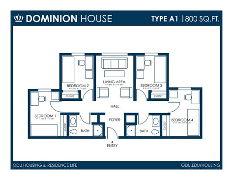 Odu Dominion House Floor Plan - floorplans.click