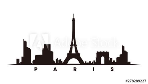 Paris Silhouette Vector at Vectorified.com | Collection of Paris Silhouette Vector free for ...