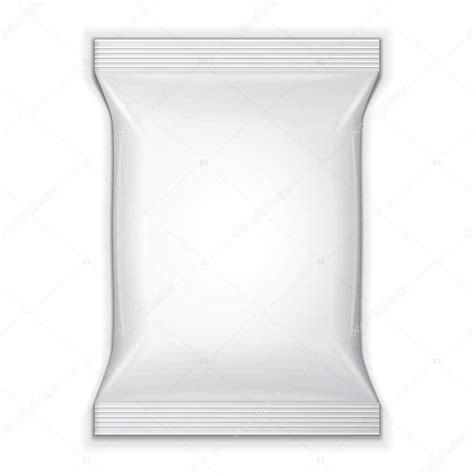 Downloadable Blank Chip Bag Template