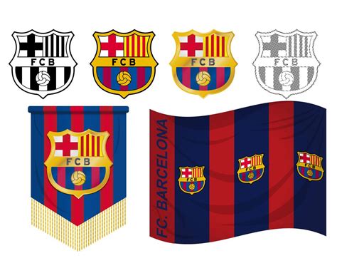 Fcb Logo Vector Set Vector Art & Graphics | freevector.com