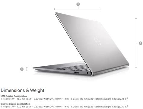 Dell Inspiron 5310 (Silver) 13.3 in QHD+ (2560x1600) | Core i5-11300H ...