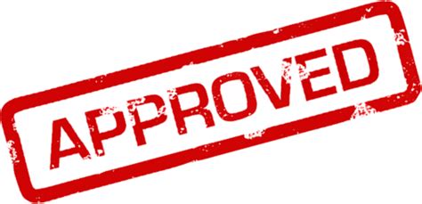 Approved Approval Stamp Verified Mark Seal PNG Cutout | PNG All