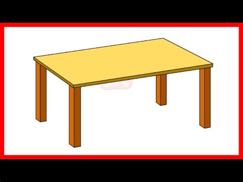 Table Drawing Easy For Kids : Easy drawing ideas for cool things to draw when you are bored. - bmp-i