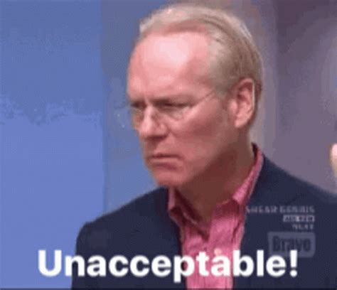 Unacceptable Tim Gunn GIF - Unacceptable Tim Gunn Nope - Discover ...