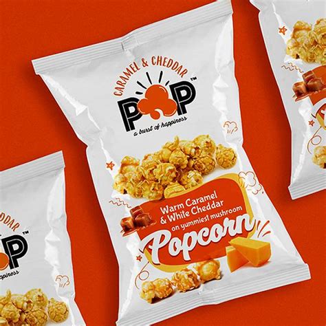 Popcorn Packaging Design Company | Popcorn Packet Design