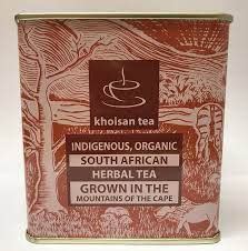 Khoisan Organic Rooibos Loose tea Herbal infusion 200g Tin – Biltongandboerewors