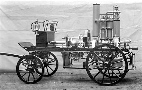 1888: Gottlieb Daimler files patent application for first gasoline-powered fire-fighting pump