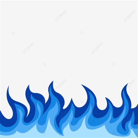 Blue Fire Flame Vector Hd Images, Blue Fire Background Vector, Blue ...