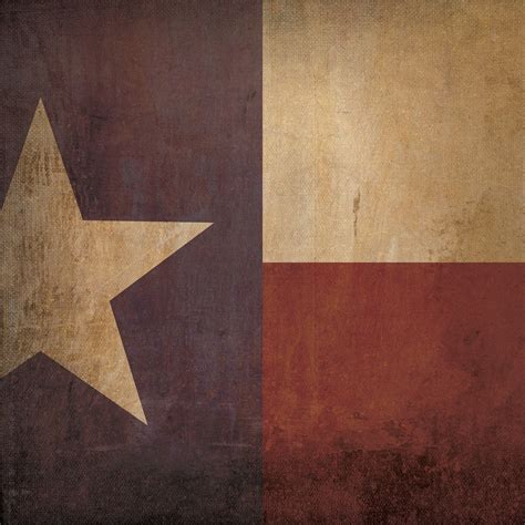 Texas Flag Art - City Prints