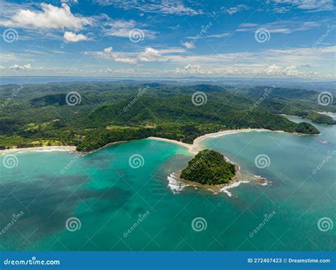 Beautiful Tropical Beach. Borneo, Malaysia. Stock Image - Image of ...