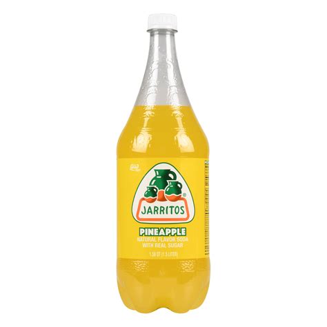 Jarritos Pineapple Soda, 1.58 qt - Walmart.com - Walmart.com