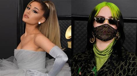 Twitter Loses It Over Ariana Grande & BIllie Eilish Hugging At The ...