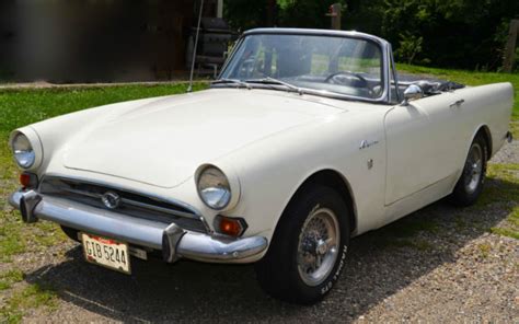 1967 Sunbeam Alpine Convertible (White) for sale in Dover, Ohio, United ...