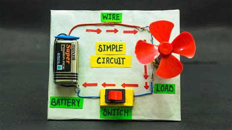 Simple Circuit Working Model - YouTube