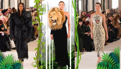 Schiaparelli presentó su lado animal en el Paris Fashion Week 2023