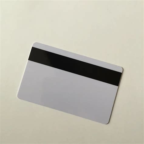 Aliexpress.com : Buy 1000pcs Blank White PVC Hico 1 3 magnetic stripe card Plastic Credit Card ...