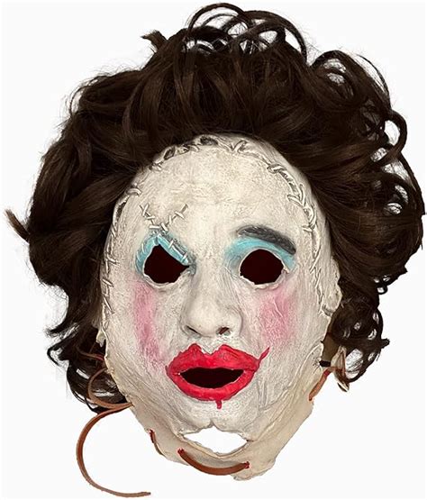 Zadin Adult Leatherface Mask Pretty Woman Mask for Halloween ...