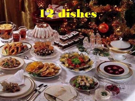 In Poland, Christmas Eve is marked by a 12-dish Christmas feast ...