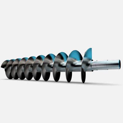 Archimedes Screw (auger) - 3D Model by 3dsldworks