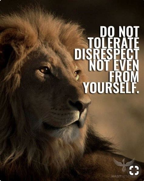 Don't tolerate disrespect not even from yourself #motivation #keytosuccesstips #successquotes # ...