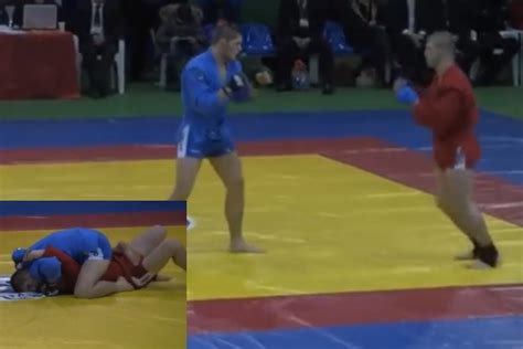 Throwback: Khabib Destroys Opponent at World Combat Sambo Championships