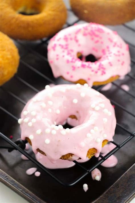 Strawberry Frosted Donuts 7-2 ~ Simple Sweet Recipes