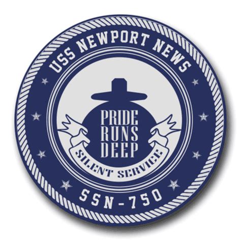 USS Newport News SSN-750 Decal - US Navy Submarine Decals ...