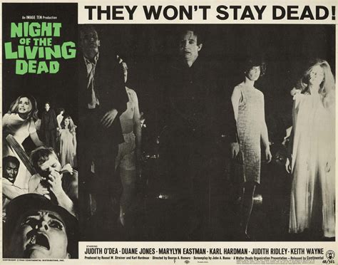 Night of the Living Dead | zombie horror, cult classic, black & white ...